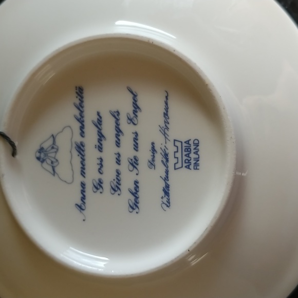 Vintage Set of 4 give us angels mini plates - Picture 3 of 9